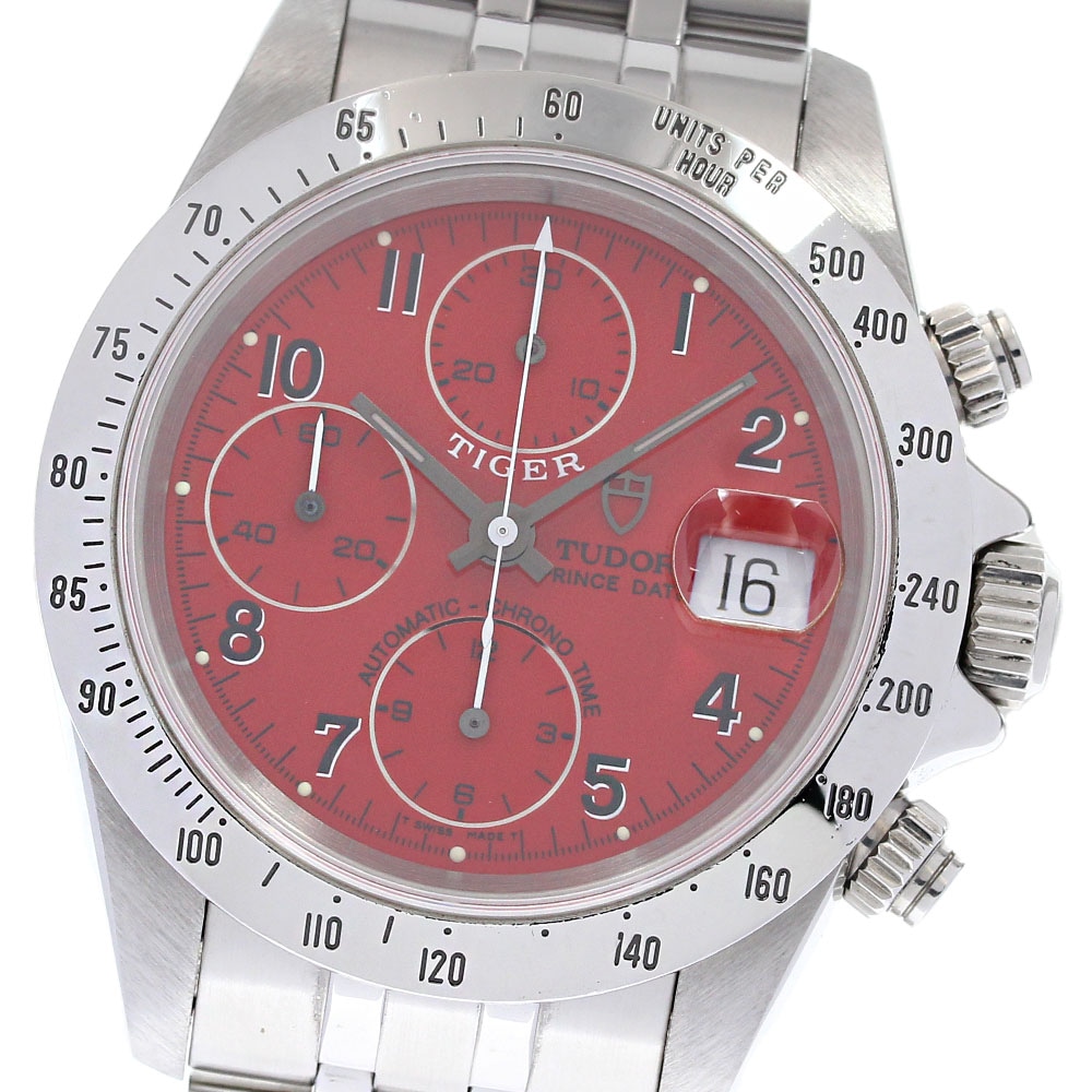 チュードル TUDOR 79280 プリンスデイト クロノタイム タイガー 自動巻き メンズ 良品 _837688【中古】