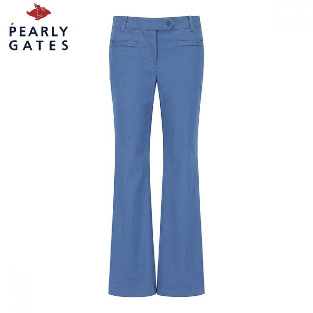 [Paris Gates] レディースステッチセミブーツカットデニムパンツ