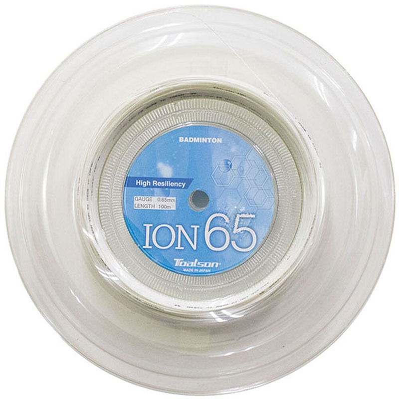 TOALSON(トアルソン) ION 65 100Mロール バドミントン ストリングス バドミントンストリングス (841651W)