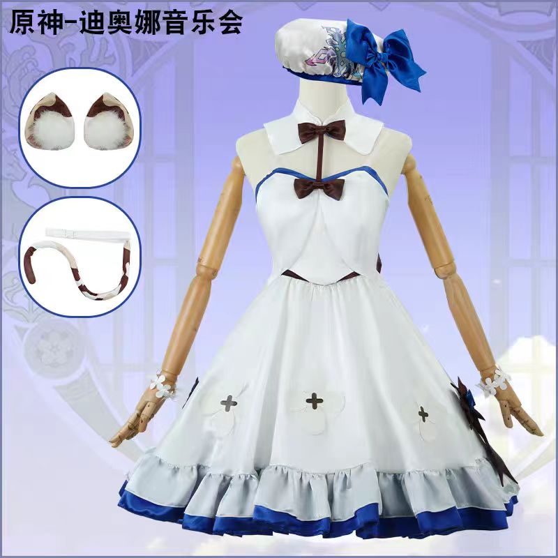 原神ディオナコンサートシンフォニー服フルゲームコスチュームドレス