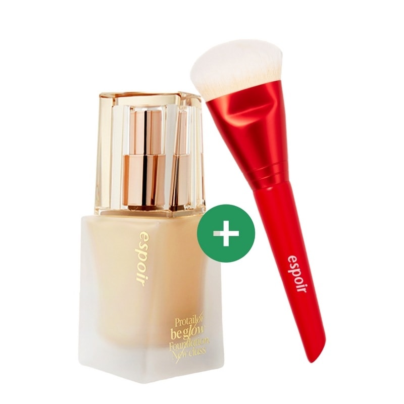 グローファンデーションSPF27 PA++ 30ml+（プレゼント ファンデーションブラシ）