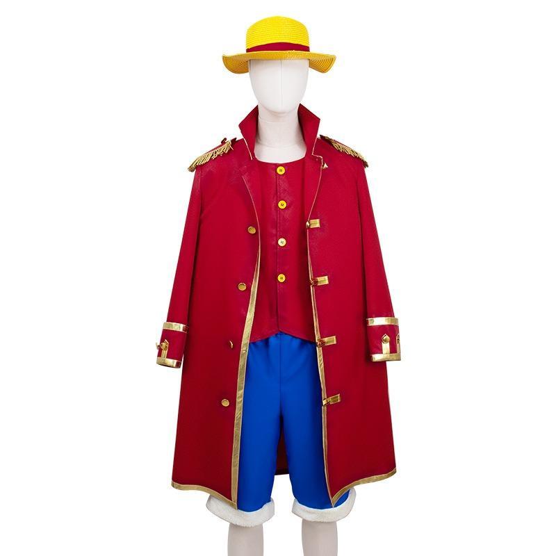 ONE PIECE ワンピース モンキー D ルフィ 船長 コスプレ 衣装 ハロウィン クリスマス 文化祭