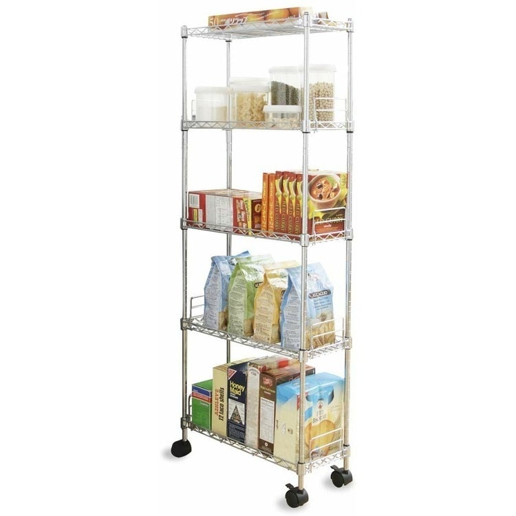 【公式】 スチールラック メタルラック 幅20 メタルスリム MK-2012N すきま収納 隙間収納 スリムラック メタルラック スリム スチールラック 省スペース 収納棚板5枚 メガ割