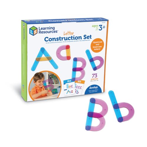 ラーニング リソーシーズ Letter Construction Activity Set 文字を作ろう！ アクティビティセット LER 8555