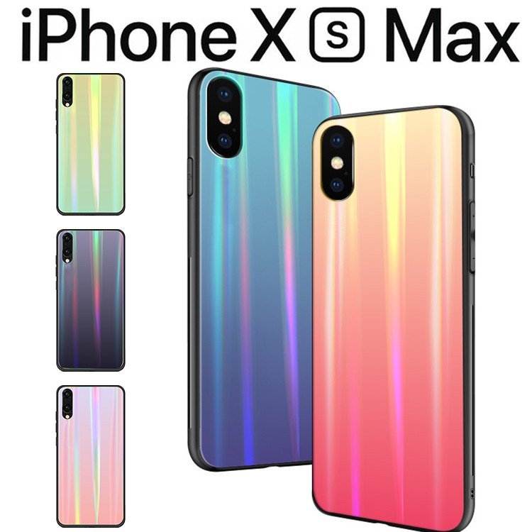 適用iPhone XS NEW 2021激安通販 ARRIVAL Max ケース iPhoneXSMax ス きれい おしゃれ グラデーション