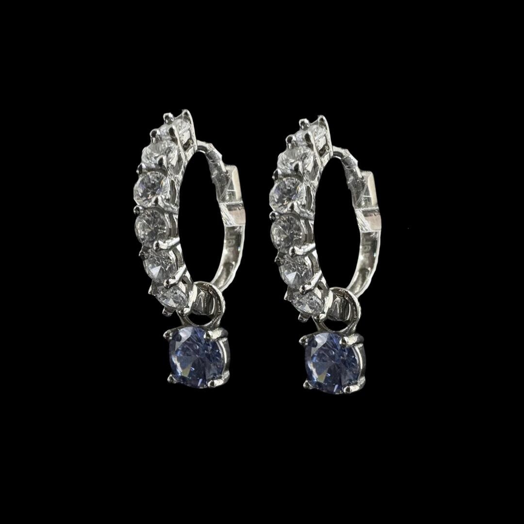 正規品 ナチュラルピュア フープピアス サージカルステンレス つけっぱなし レディース ハギーフープ ピアス 大人 かわいい 上品 ブルー シルバーカラー 金属アレルギー 対応 誕生日 記念日 プレゼ