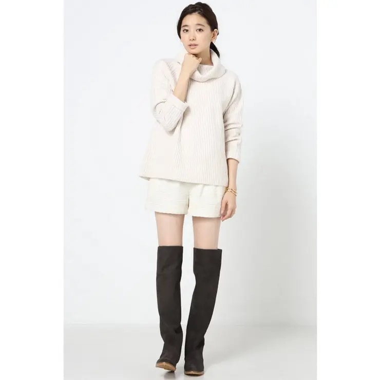 Spick and Span ラメツイード ショートパンツ