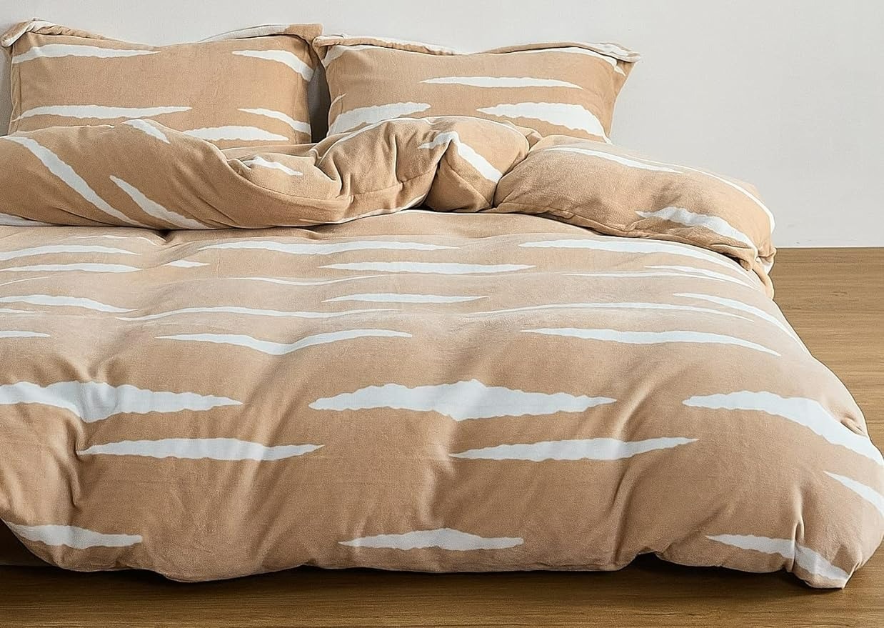 クッションカバー 45x45cm 先染め毛織物 フランネル 四角 45角 秋 冬 北欧 チェック柄 ブラックとアイボリー