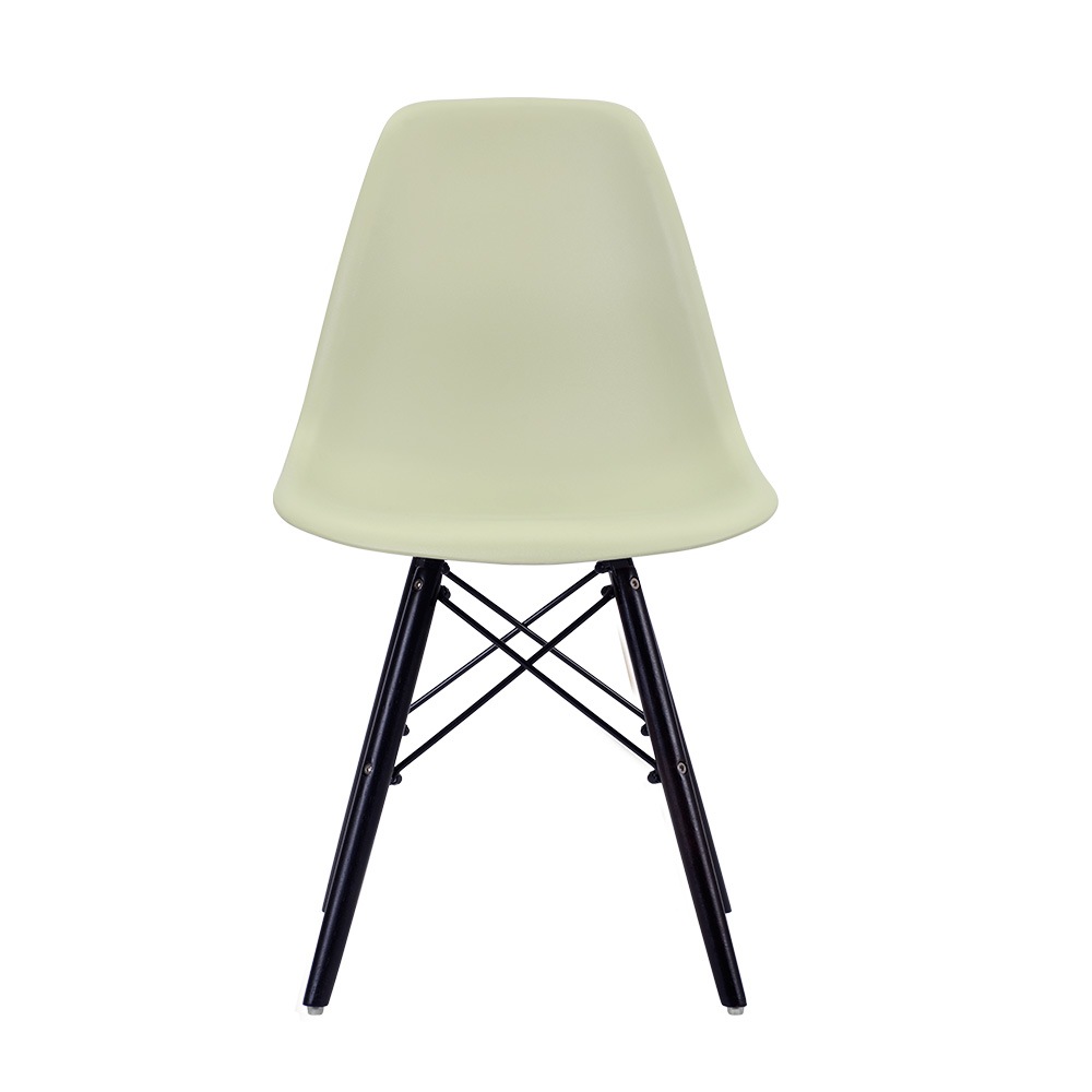 【2脚セット】【ライトグリーン座面＆ダークブラウン脚】イームズチェア リプロダクト ダイニングチェア ダイニングチェアー イームズチェア DSW eames イームズ チェアー DSW イームズ椅子