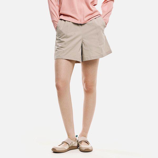 [] 女性用エッセンシャル4分丈レギンスショーツサンド(B6SWWLP003SND)