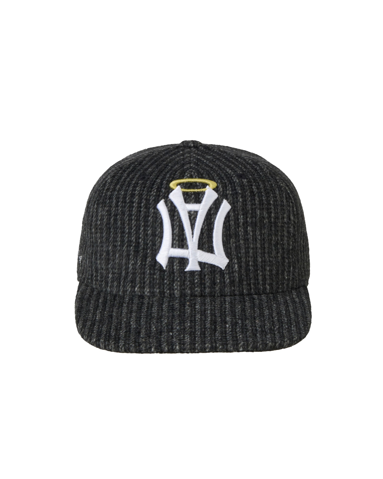 【aeae】 25FW AE SYMBOL STRIPE ANGEL WING CAP : BLACK