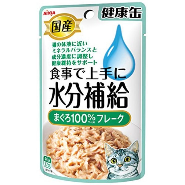 アイシア 健康缶 ペースト 総合栄養食 キャットフード 高齢猫 シニア猫 捻じる