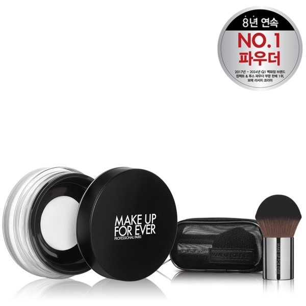 UHD ルースパウダー 8.5g 専用ブラシプレストパウダー