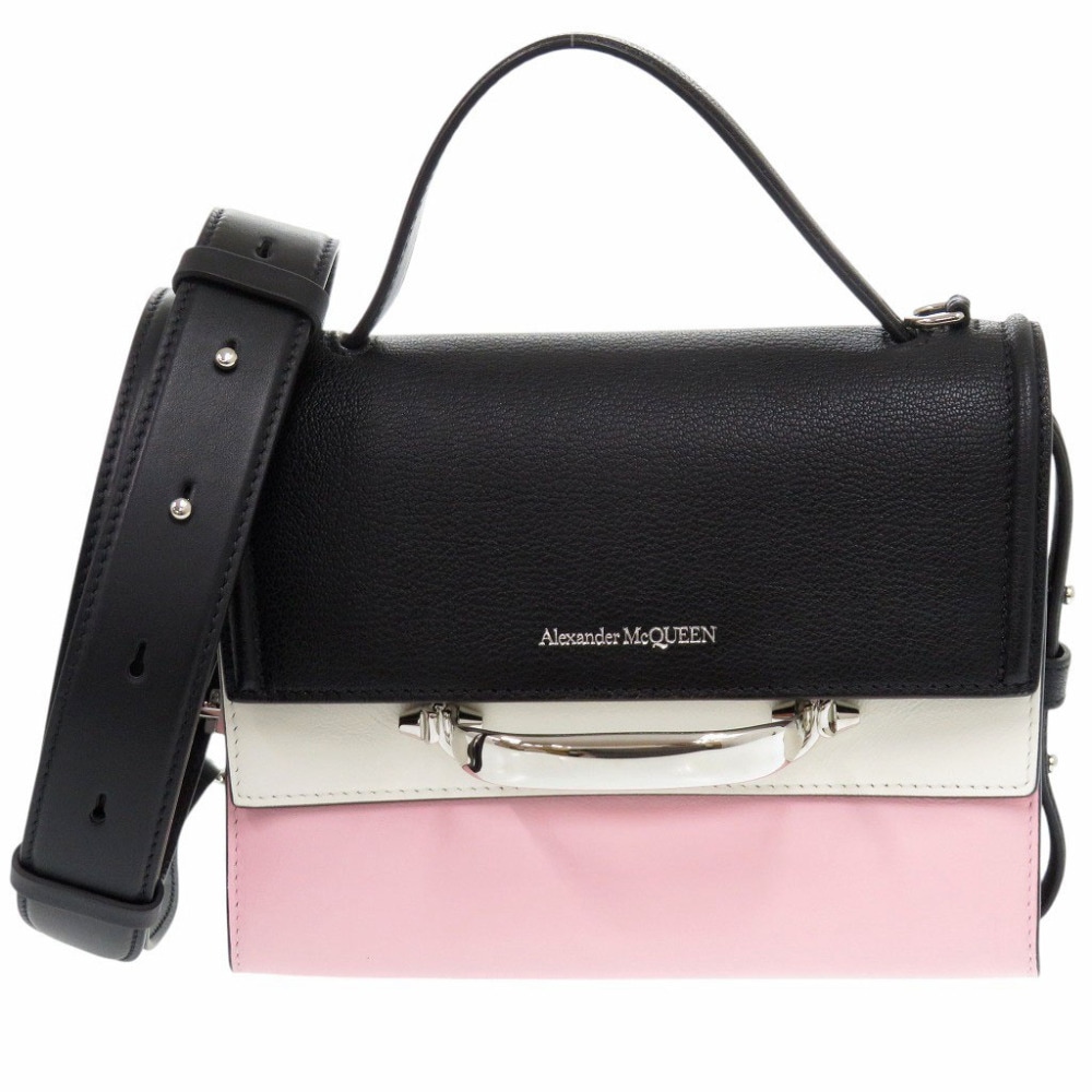 新品同様 ザ ストーリー ショルダーバッグ レザー ブラック 0553【中古】 レディース