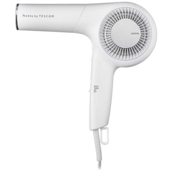 TESCOM テスコム NIB500B-W ホワイトアッシュ ヘアドライヤー プロフェッショナルプロテクトイオン Nobby by TESCOM