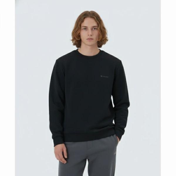 SNOWPEAK APPAREL サミットグリッド スウェットシャツ S25WMTHT30 ブラック