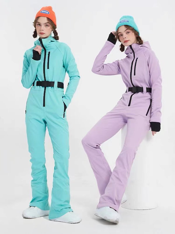 Qoo10] 韓国風 スノーボードウェア つなぎ レデ