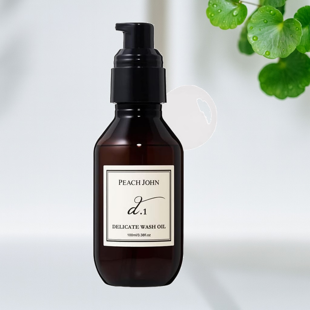 PEACH JOHN(ピーチ・ジョン) デリケートゾーン デリケートウォッシュ オイル 100ml 保湿 オーガニック 日本製 ローズ