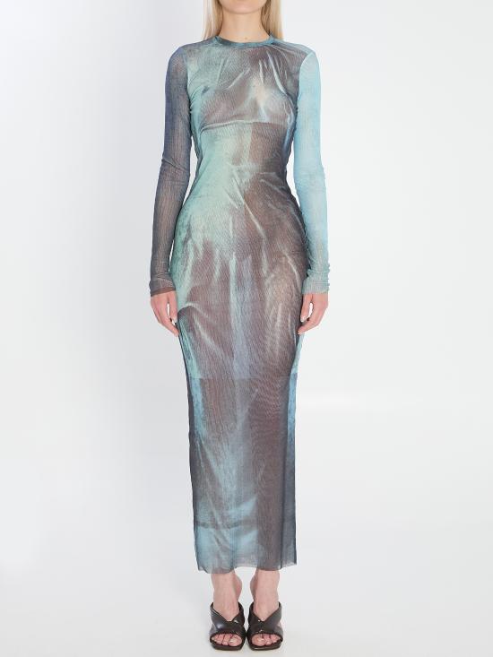 JEAN PAUL GAULTIER Women Mid Skirts W DR027 BLUE