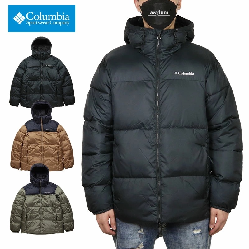 コロンビア ジャケット COLUMBIA アウター 中綿ジャケット メンズ レディース アウトドア ブランド 大きいサイズ おしゃれ キャンプ 登山 黒