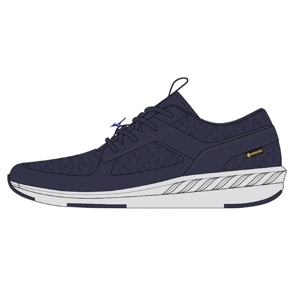 【返品交換不可】大特価 MIZUNO（ミズノ） スカイサーフ ウォーキング シューズ メンズ B1GE204314