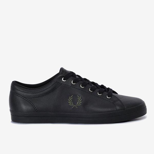 FRED PERRY_男性スニーカーベースラインレザーSFPM2437311-W90