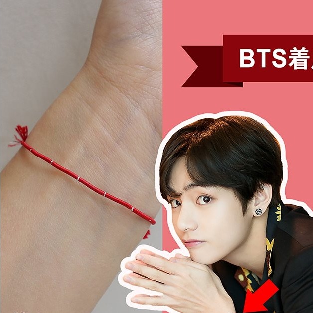 BTS V着用商品SILVER DRAGON 腕輪