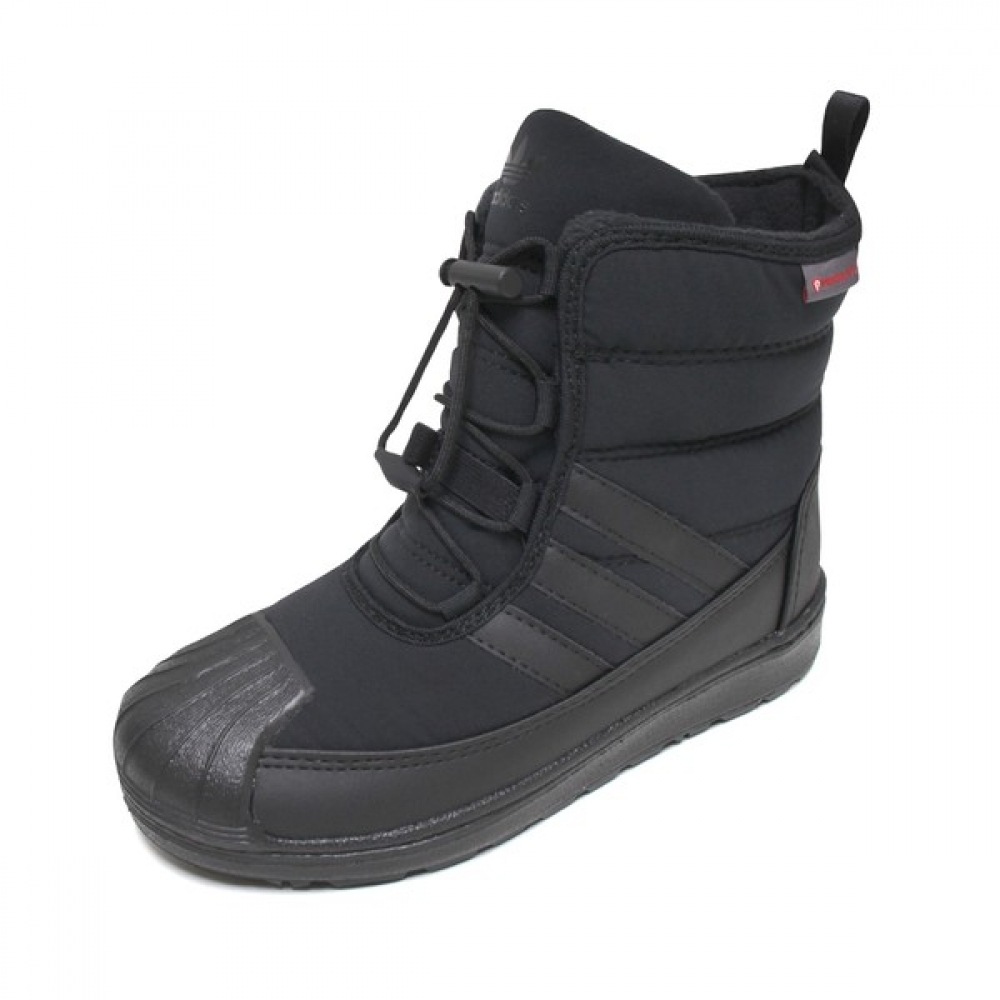 アディダス キッズ スーパースター 360 2.0 パディング トリプルブラック ID9723