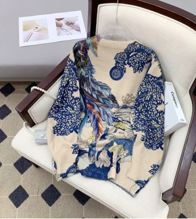 トップス セーター レギュラー丈 長袖 高級感ドルマンスリーブ ラウンドネック ぽわん袖 もこもこ ふわふわ 伸縮性 ウール きれいめ 大人 上品 おしゃれ レトロ アジアン エキゾチック 個性的 4,805円