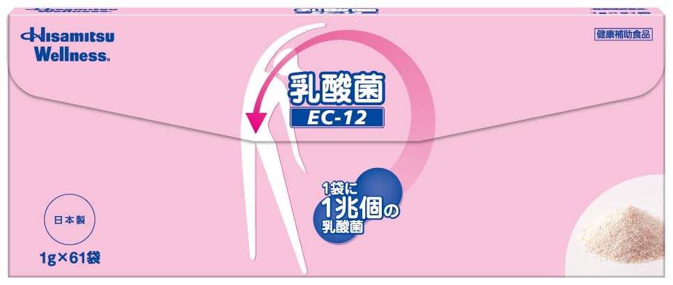 Hisamitsu 乳酸菌EC-12 1g ×61袋 1兆個の乳酸菌 ヨーグルト100個分
