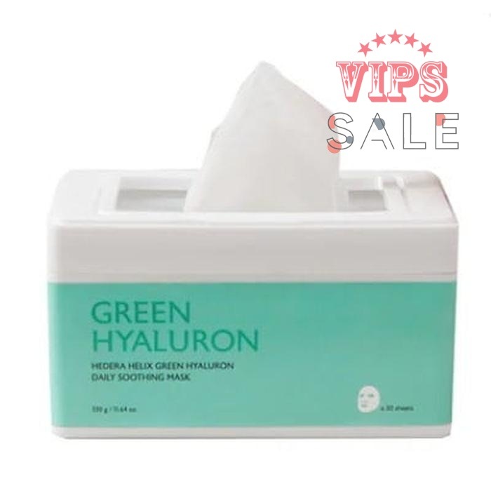 西洋松岳グリーンヒアルロンデイリースーディングマスク/ 30ea/ 1個