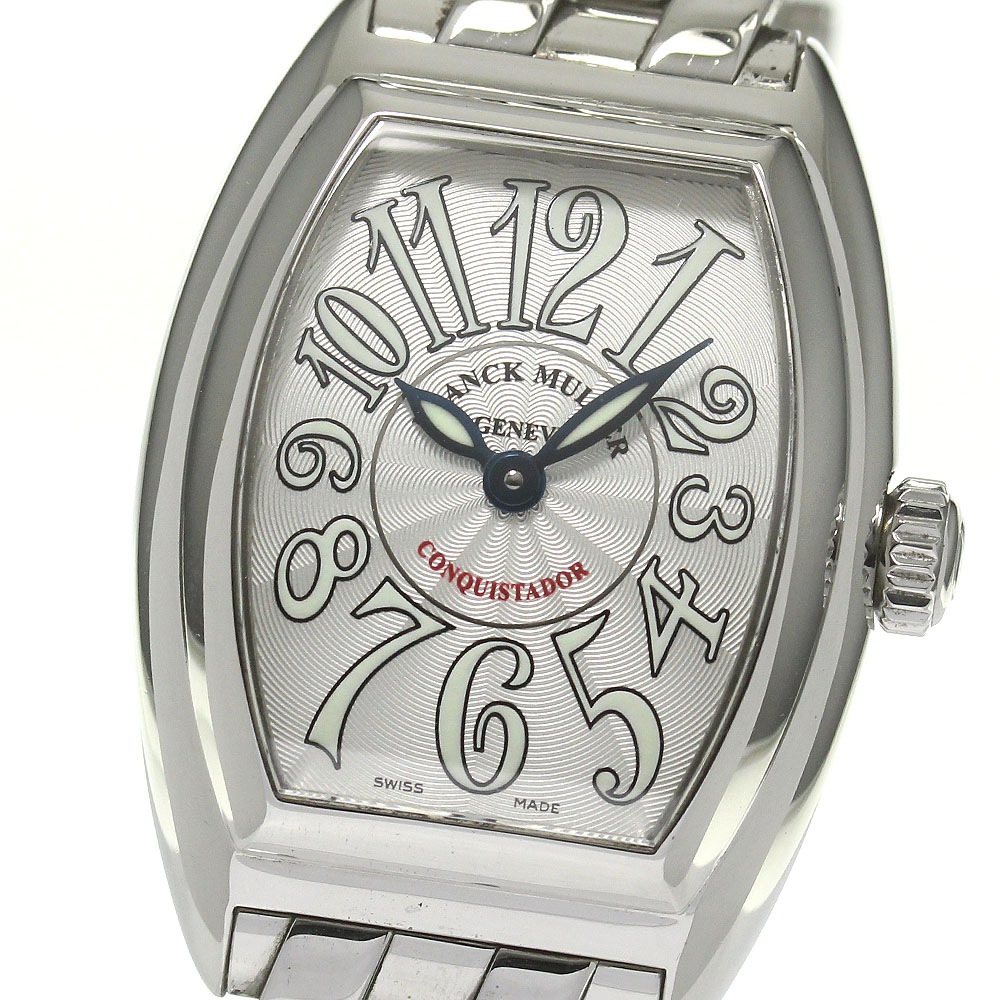 フランクミュラー FRANCK MULLER 8005LQZ コンキスタドール クォーツ レディース 良品 _836846【中古】