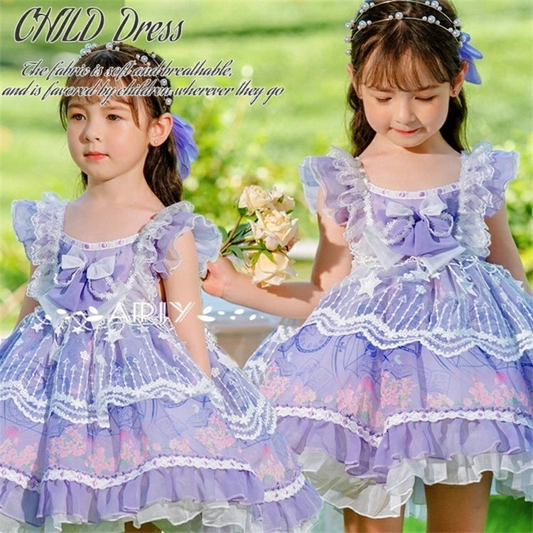 【大人気製品 急速出荷】ロリータワンピース 女子 子供服 プリンセスドレス キッズドレス ベビーロリータドレス 可愛い 赤ちゃん お宮参り 結婚式 ピアノ発表会 誕 七五三 ロリータ