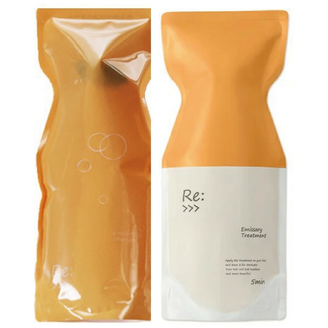 リ エミサリー シャンプー 600ml ＆ リ エミサリー トリートメント 600g セット