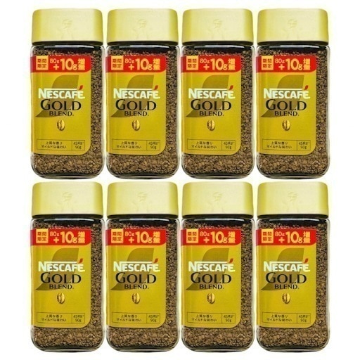 ネスレ ゴールドブレンド 90g(80g+10g) 8個セット インスタントコーヒー