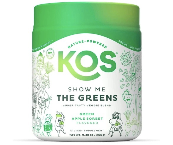 【SHOW ME THE GREENS スーパーフードスムージーミックス】266g スピルリナとウィートグラス - USDA オーガニック