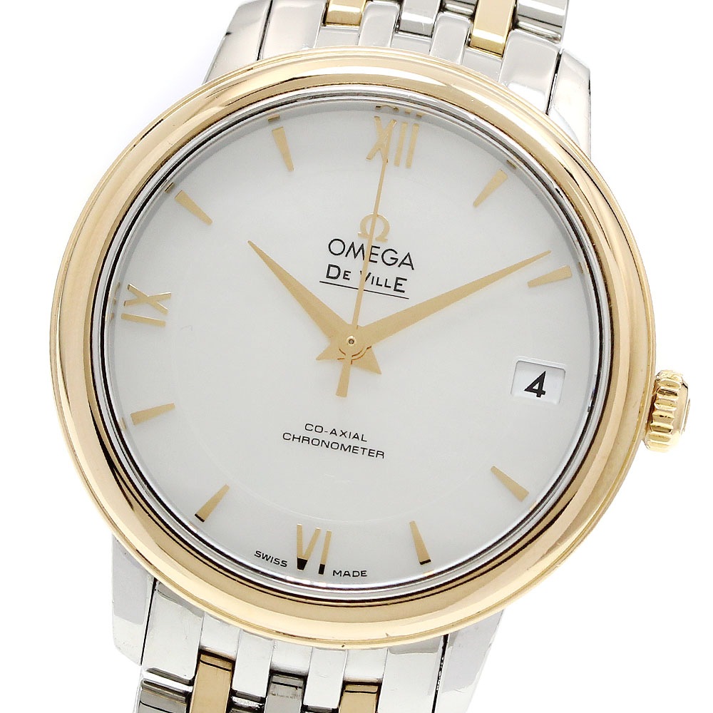 オメガ OMEGA デビル プレステージ デイト 自動巻き ボーイズ _952371【中古】