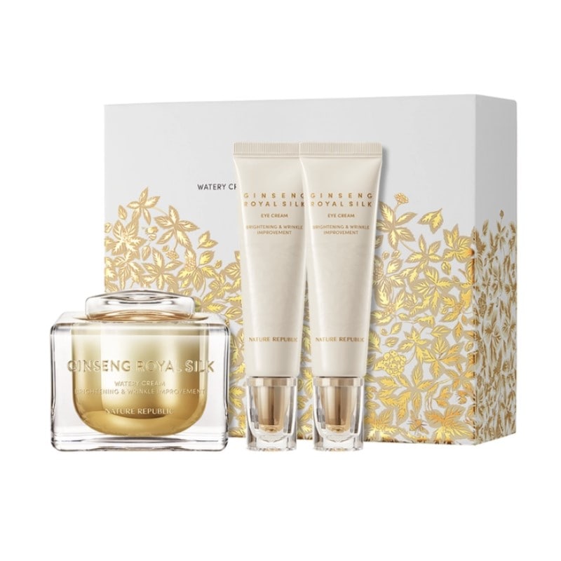 ジンセンロイヤル クリーム+アイクリームセット/ ウォータリークリーム60g + アイクリーム30ml x 2