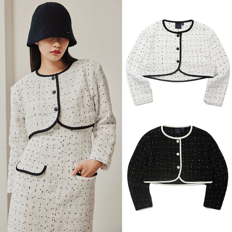RMTC PURE TWEED CROPPED JACKET 2色 人気商品 正規品 男女兼用