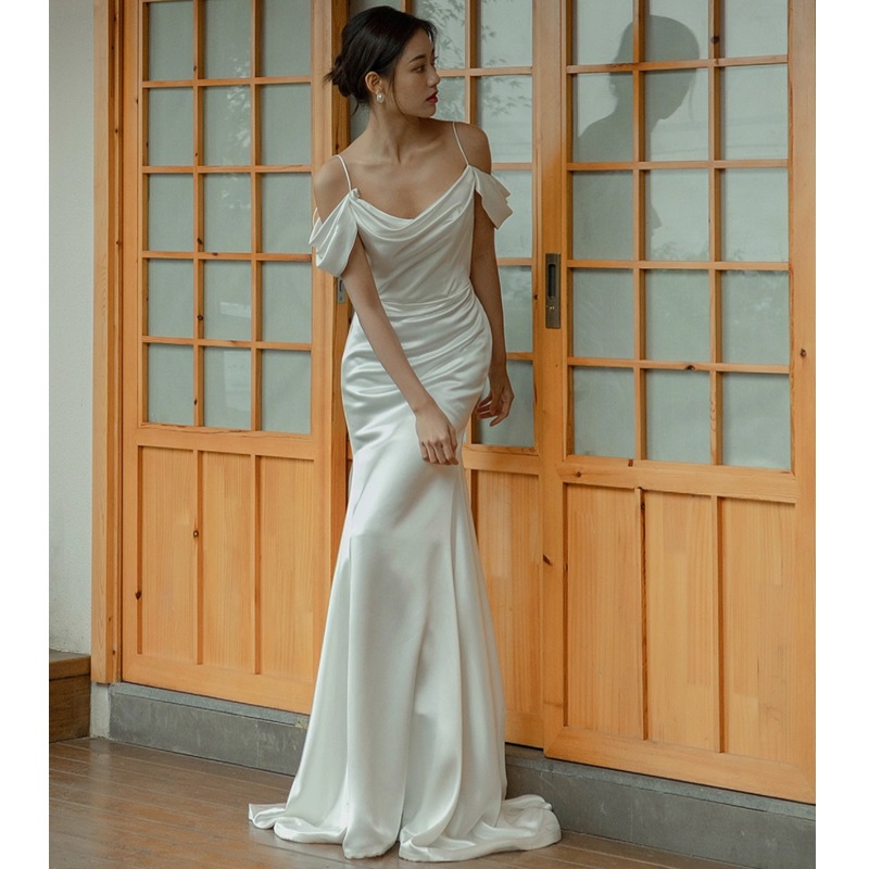 ウェディングドレス 白結婚式 ワンピース夏 ウェディングドレス パーティードレス 演奏会 発表会 結婚式 ドレス ウェディングドレス パーティードレス 花嫁ドレス ベアトップ ロングドレス 二次会55