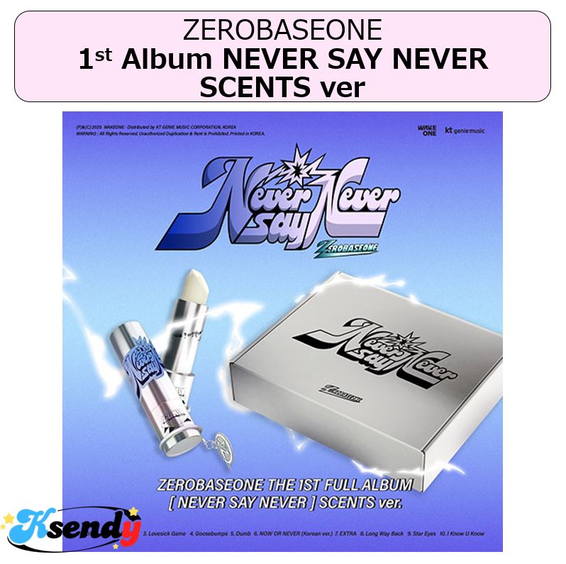 ZEROBASEONE 1st Album NEVER SAY NEVER SCENTS ver