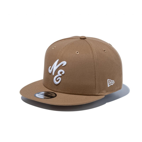 ニューエラ NEW ERA 9FIFTY クラシックロゴ カーキ × ホワイト 14524958 帽子 キャップ