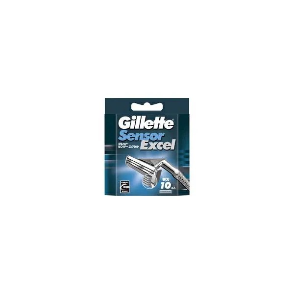 6個セット/【メール便】P&G Gillette ジレット センサーエクセル専用替刃10個入 [P&G(プロクター・アンド・ギャンブル)]