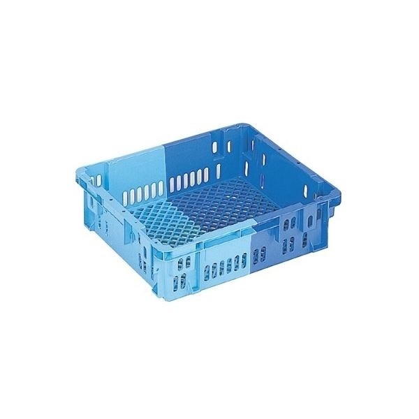 5個セット 業務用コンテナボックス/食品用コンテナー NF-M25 ダークブルー/ブルー 材質：PP