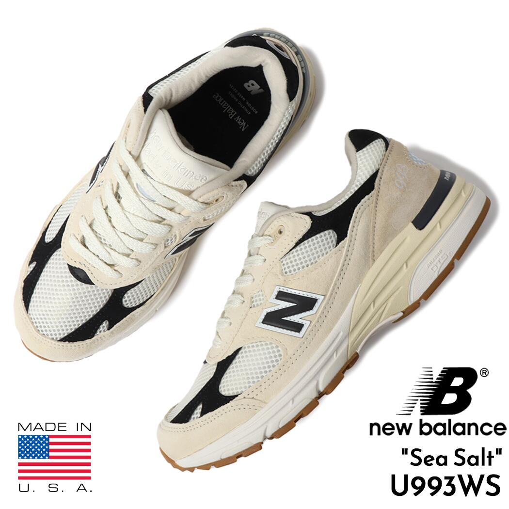NEW BALANCE ニューバランス 993 スニーカー U993WS MADE IN USA Sea Salt ( ベージュ SAIL シーソルト D 992 990 メンズ レディース )