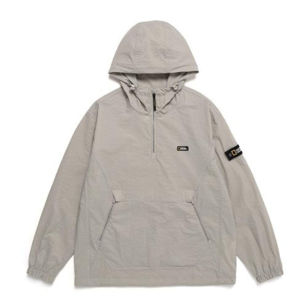 ナショナルジオグラフィック (ナショナルジオグラフィック) N241UFT940 ダイマーウーブントレーニングパーカーアノラックオークベージュ