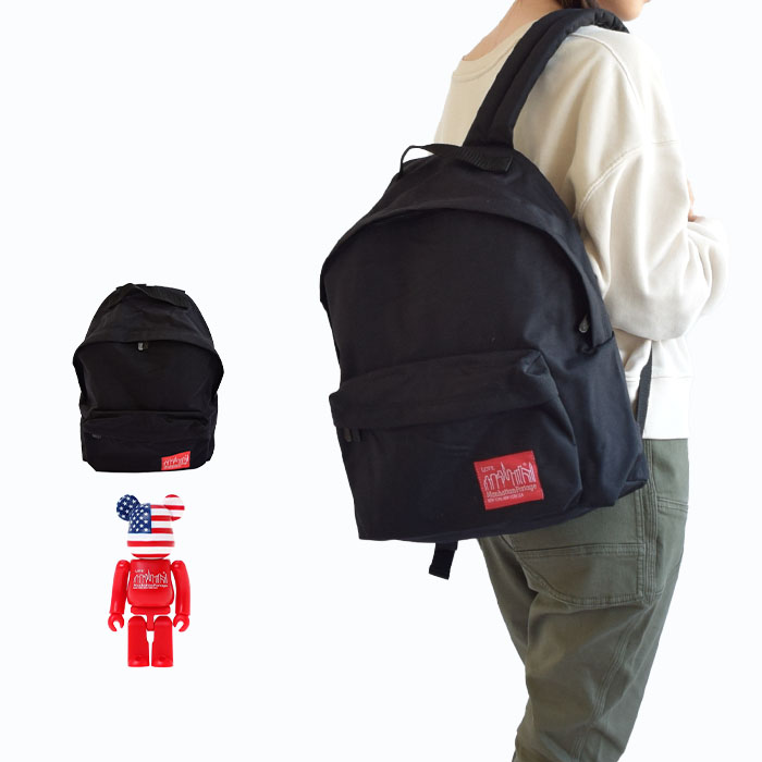 マンハッタン リュック バックパック BE＠RBRICK 2023 メンズ レディース ユニセックス オールシーズン ブラック MP1210BEARBRICK23