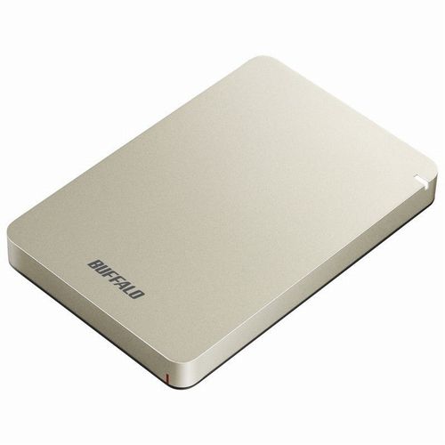 ポータブルHDD 1TB ゴールド HD-PGF1.0U3-GLA 9,720円