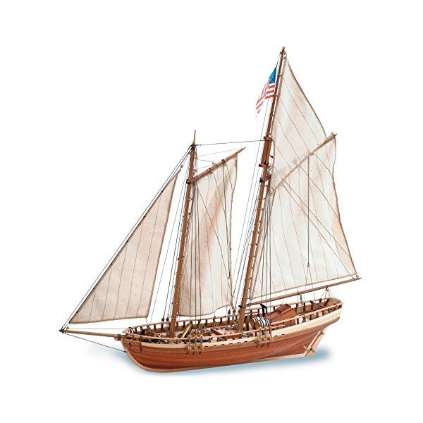 Artesania Latina 22135. Wooden ship model Virginia American Schooner 1/41 並行輸入品