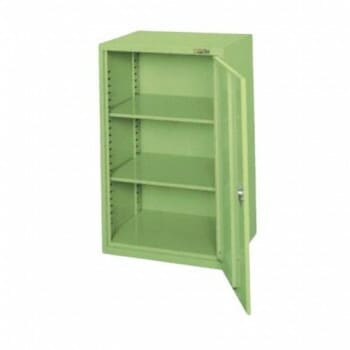 サカエ 工具管理ユニットKU型 片扉タイプ 550x450x880mm グリーン KU-CB1